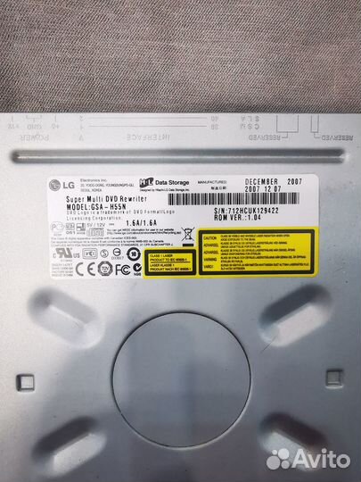 Оптический привод Super Multi DVD Rewriter