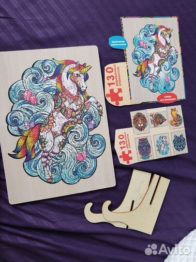 Пазл деревянный фигурный