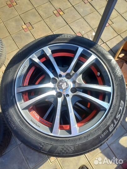 R15 Kumho Ecsta HS81 195/50, PCD 4x98 DIA 58.5