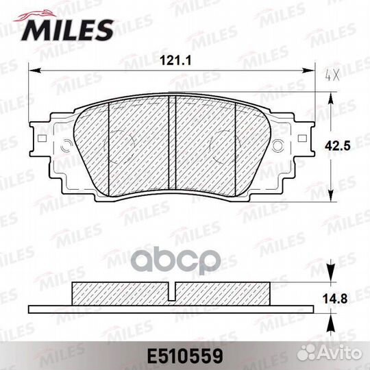 Колодки тормозные (Смесь ceramic) Lexus RX 15