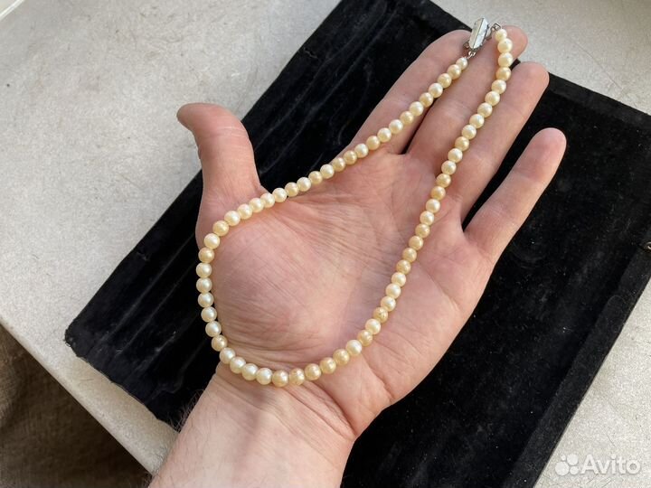 Бусы жемчуг