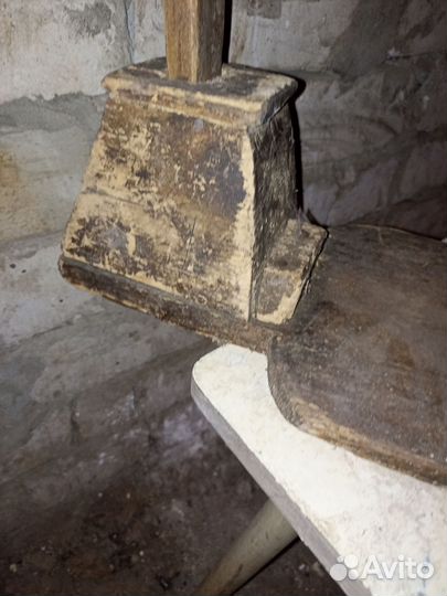 Прялка деревянная старинная