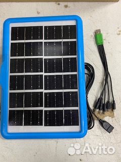 Туристическая солнечная панель 6 вт 6В