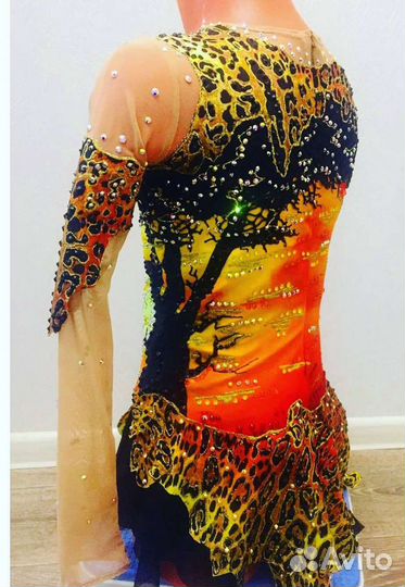 Платье для фигурного катания 128-134