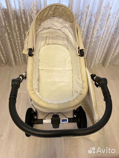 Коляска 2 в 1 эко кожа