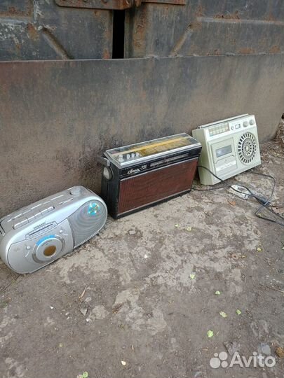 Магнитофоны электроника 302, spidola 231, sonashi