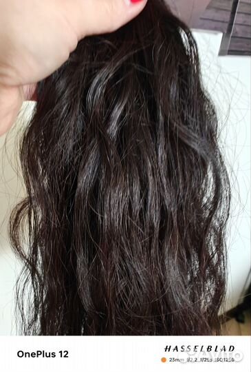 Волосы для наращивания на капсулах 49 см