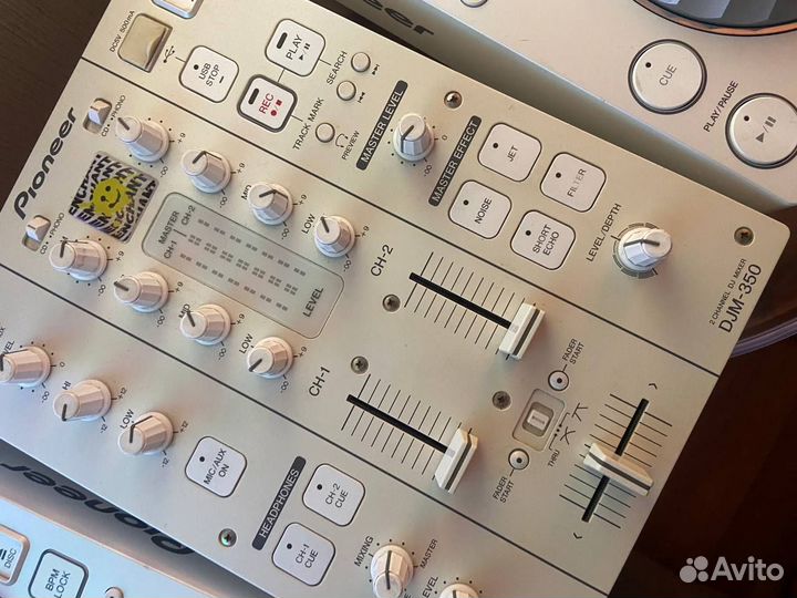Pioneer DJM 350 + CDJ 350 2шт