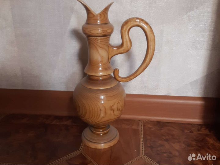 Ваза деревянная