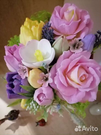 Композиции из мыла ручной работы