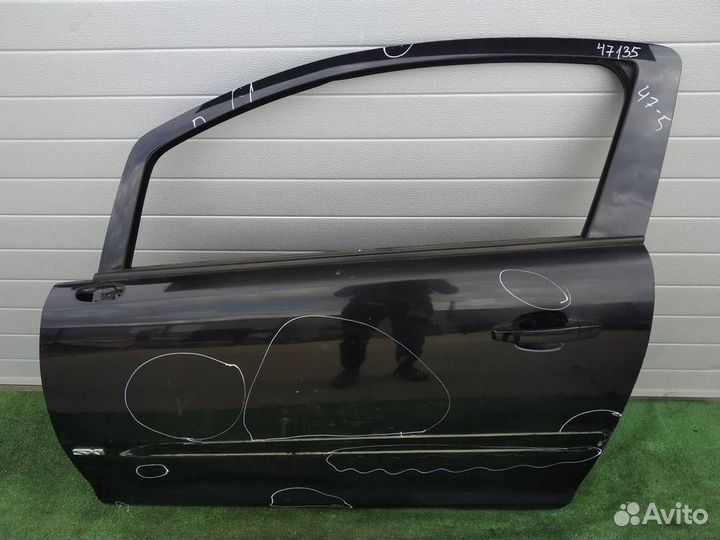 Дверь передняя левая Opel Corsa D (2006-2015)
