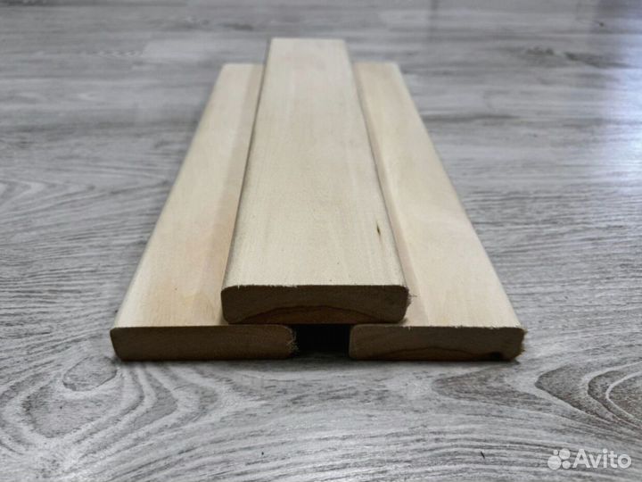 Липа полок 1 сорт для бани