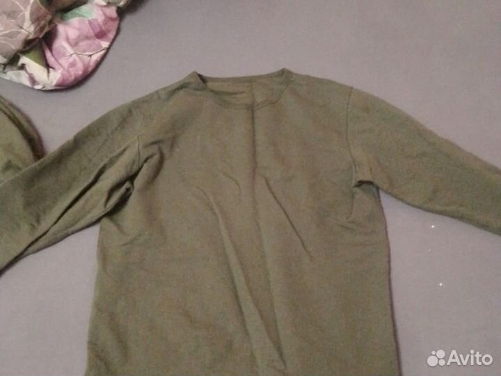 Белье мужское утепленное камыш