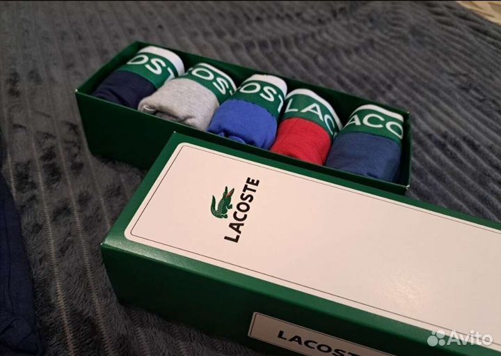 Трусы боксеры lacoste