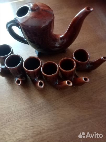 Набор для минеральной воды керамический СССР