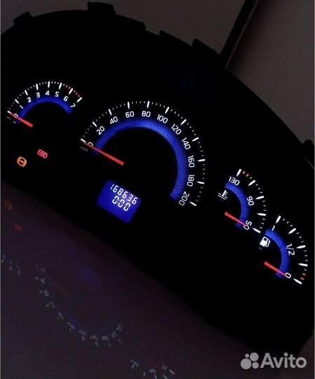 Шкала приборка Приору 1