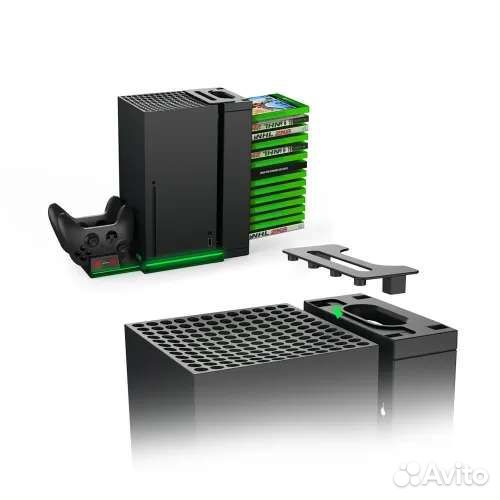 Стенд dobe для Xbox series X многофункциональный
