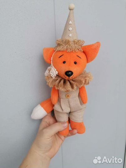 Мягкие игрушки.Лисичка, Свинка