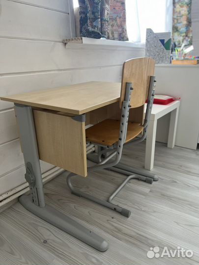 Растущая парта + растущий стул