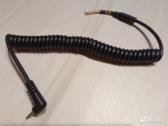 Витой кабель для гарнитуры с разъёмом jack 3.5