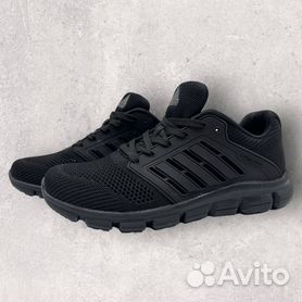 Adidas cloudfoam fluid bold hotsell black white