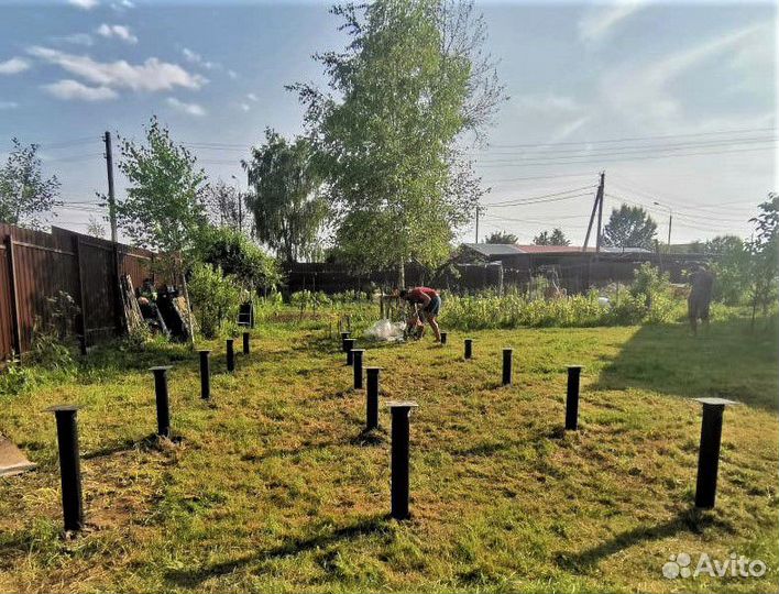 Винтовые сваи