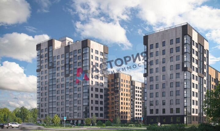 1-к. квартира, 40 м², 9/14 эт.