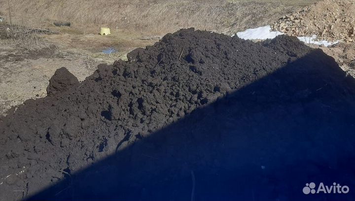 Чернозем земля плодородная грунт / 5-10 куб