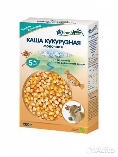 Каша молочная Флер Альпин