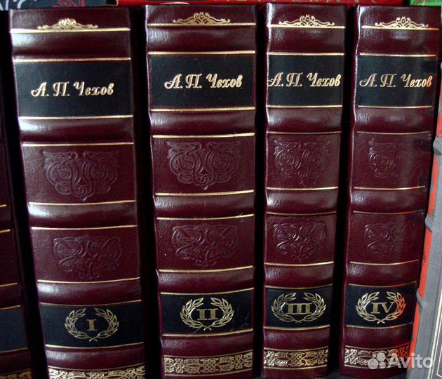 Книги в кожаном переплете,золотой обрез,подар.изд