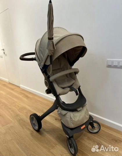 Коляска stokke xplory 2 в 1 прогулка и люлька