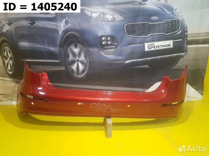 Бампер задний Kia Rio