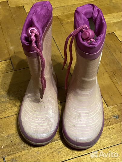 Сапожки детские резиновые