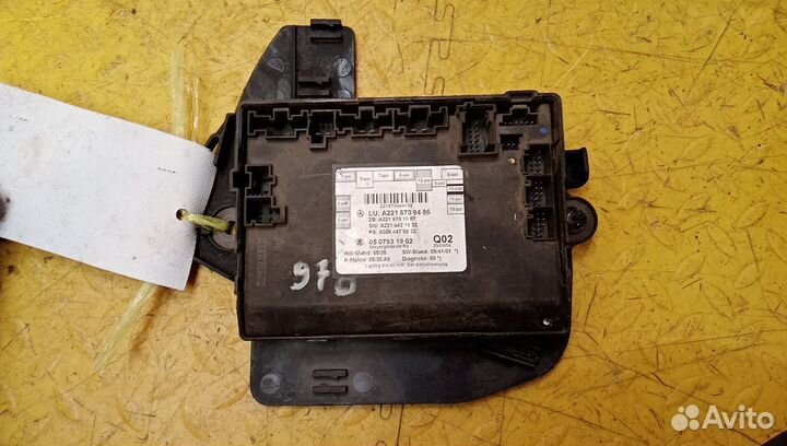 Блок комфорта W216 CL-klasse