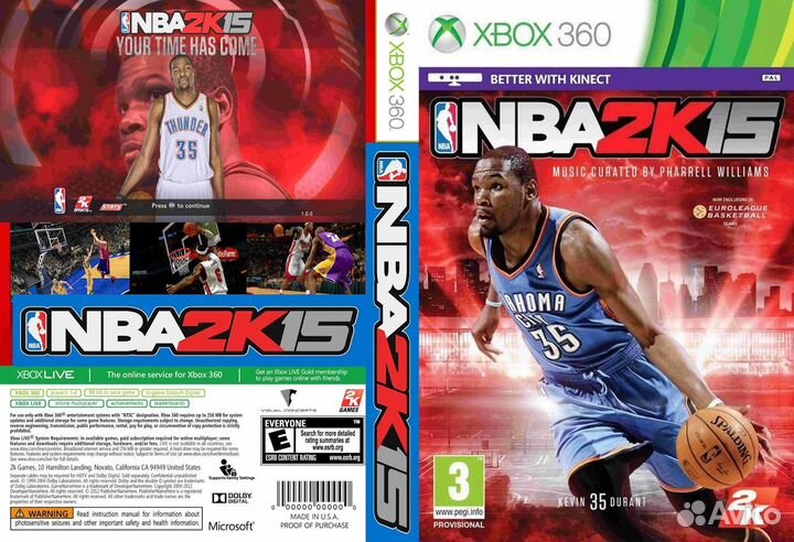 NBA 2K15 (Xbox 360)