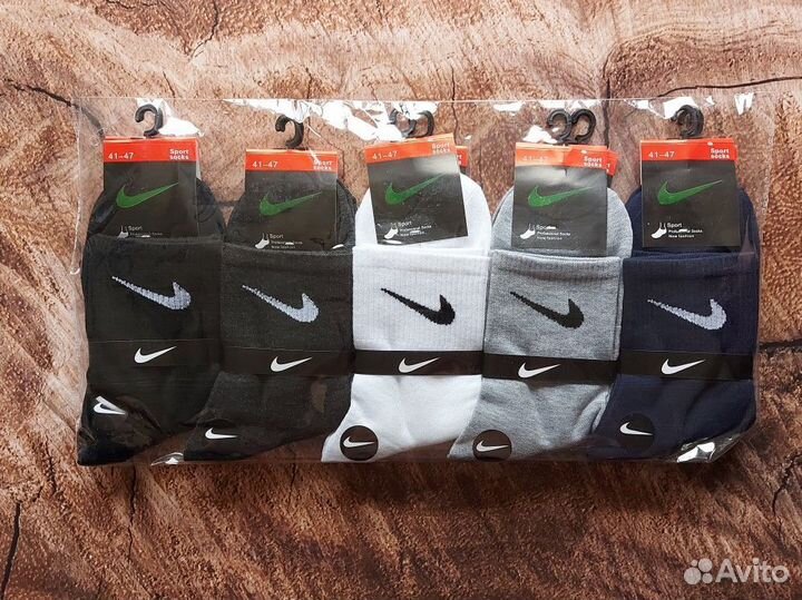 Носки Nike Adidas Jordan белые