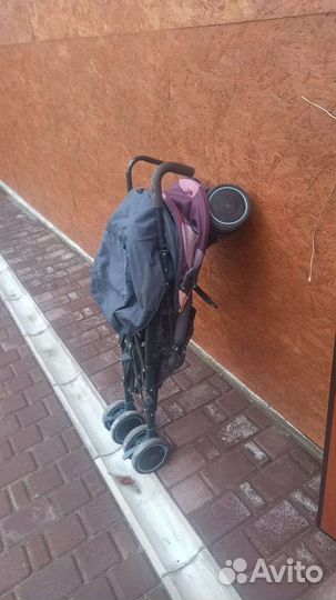 Прогулочная коляска трость бу