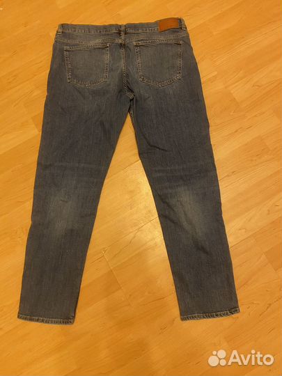 Джинсы синие мужские mango р.48