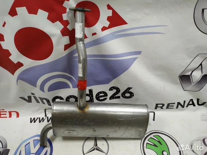 Глушитель задняя часть разные модели