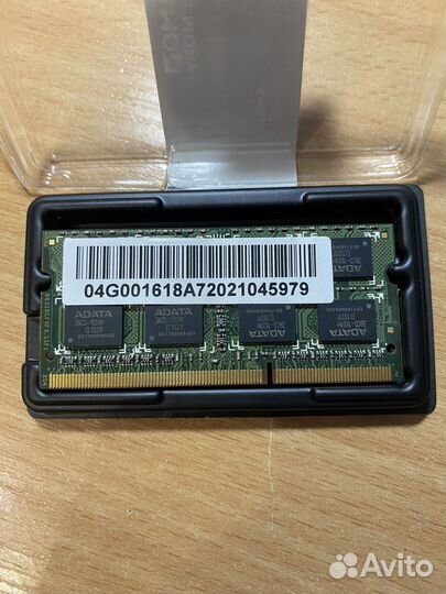 Оперативная память ddr3l 2гб Adata