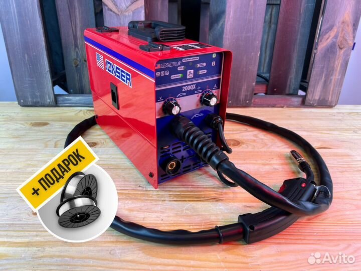 Сварочный аппарат jonser 200QX с проволокой