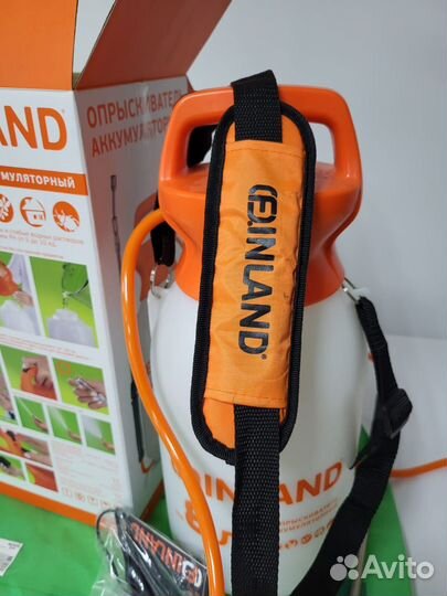 Опрыскиватель аккумуляторный finland 8л 1938
