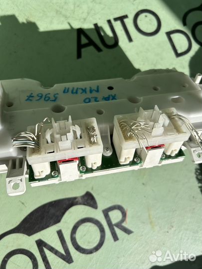 Панель приборов в милях rav 4 xa20