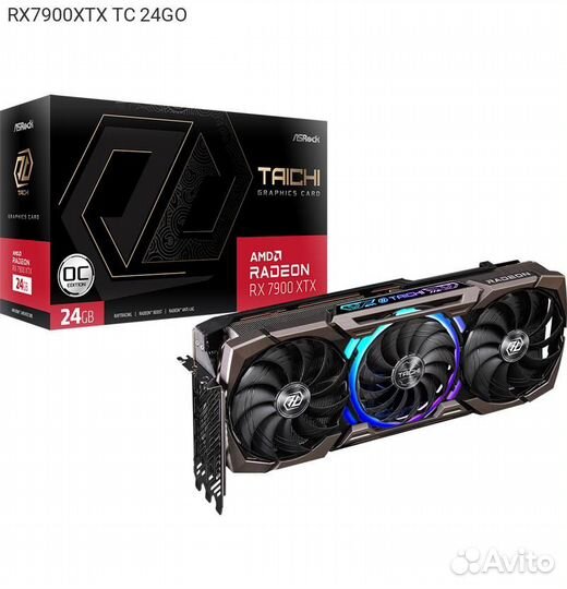 Видеокарта ASRock AMD Radeon RX 7900 XTX Taichi OC