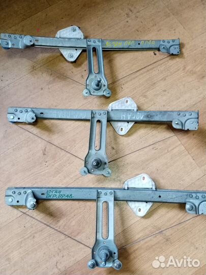 Передние правые мех.стеклоподьемники рено логан 1