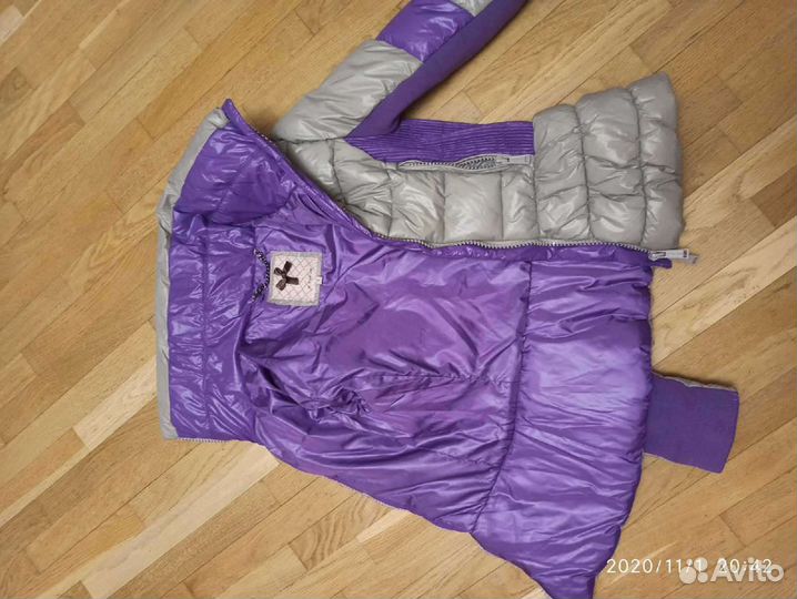 Куртка демисезонная на девочку-подростка 11-13 лет