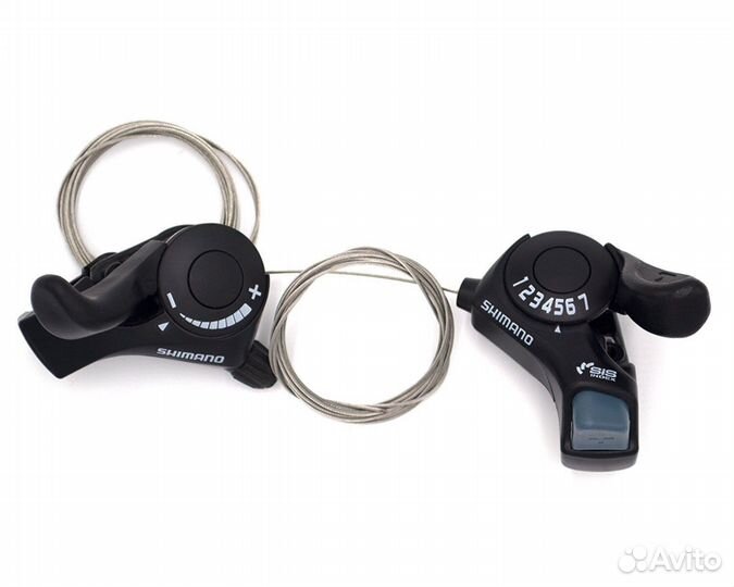 Рукоятки переключения передач, комплект (3+7 ск.)