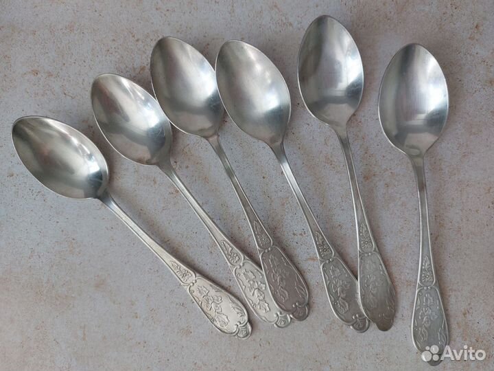 Ложки мельхиоровые СССР