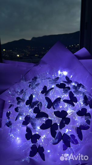 Букет из бабочек