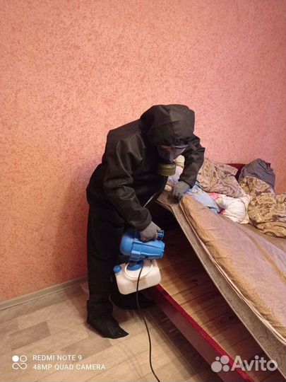 Уничтожение клопов тараканов кротов клещей комаров